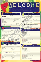 500C    Healthy Teeth Child Welcome Form - BOOK STYLE