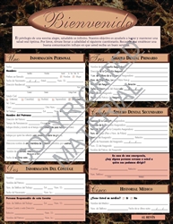 DDS-2A-SP-100   Classic Adult Espanol Forms - BOOK Style