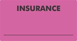 MAP2830    Fl-Pink "Insurance"     3-1/4"x1-3/4"