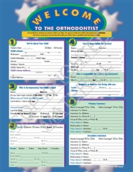 ORTHO-2C3 Blue Sky Children's Form - BOOK Style