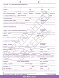 SFID700  Patient Registration Form - Steno Style