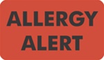 MAP4930     Allergy Warning Label